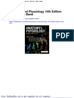 Dwnload full Anatomy and Physiology 10th Edition Patton Test Bank pdf