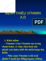 Bệnh Thiếu Vitamin a,d