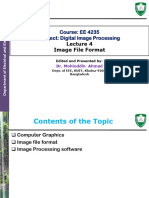 EE4235 - 2k18 - L04 - Image Processing-File Format