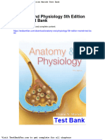 Dwnload Full Anatomy and Physiology 5th Edition Marieb Test Bank PDF