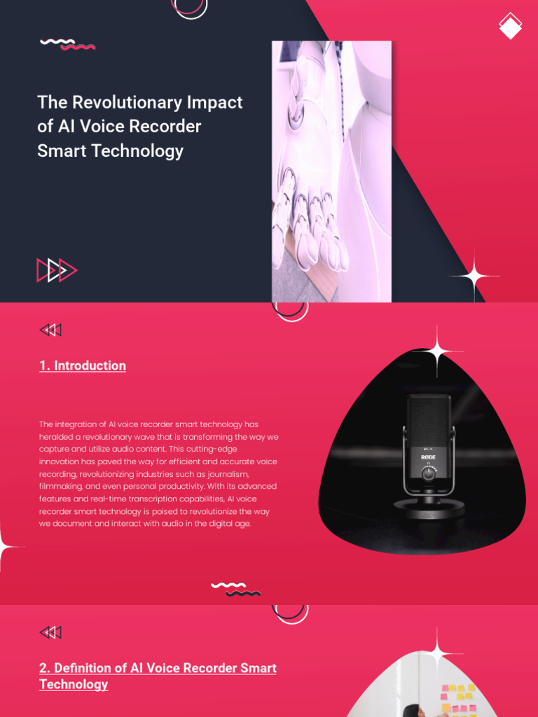 The Revolutionary Impact of Ai Voice Recorder Smart Technology | PDF ...