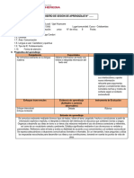 1.estructura de Sesion de Aprendiaje