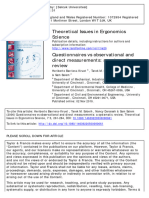 Questionnaires Vs Observational and