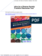 Dwnload Full Social Statistics For A Diverse Society 8th Edition Frankfort Nachmias Test Bank PDF
