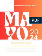 MAYO de AGENDA DIARIA 2024