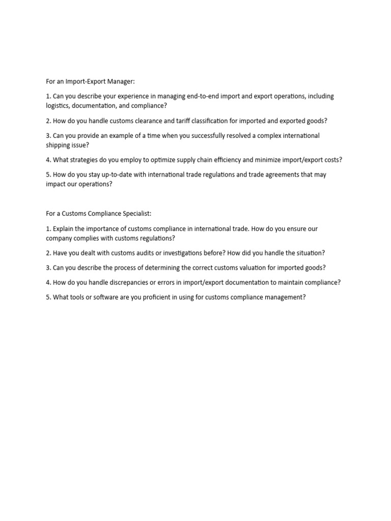 Interview Questions PDF