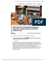 2023 A Fost Un An Mai Slab Pentru Audiențele Reclamelor La Casele de Pariuri, Dar 2024 Se Anunță Cod Roșu - Libertatea