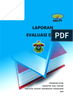 Evaluasi Diri Prodi Magister Ilmuhukum