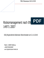 Risikomanagement Nach EN ISO 14971 DGQ 2010