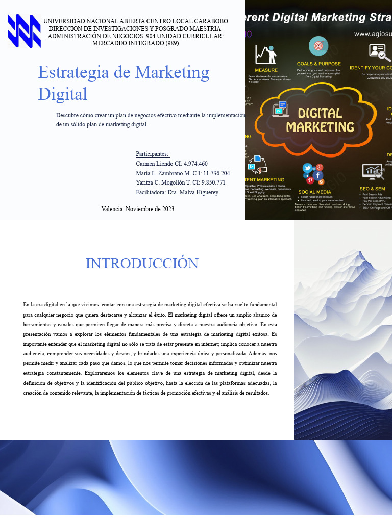 Estrategia de Marketing Digital | PDF | Marketing | Publicidad digital