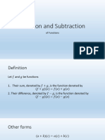 Lesson 3.1-Operations On Functions