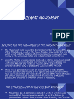 The Khilafat Movement