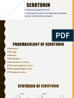 Serotonin PPT Notes 2023