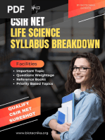 Csir Net Colored Syllabus