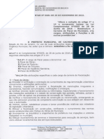 Lei Complementar No 0081 de 29 de Novembro de 2022.