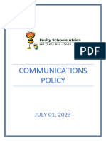 Communications Policy