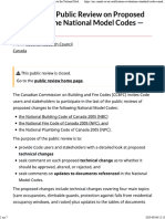 Public Review On Proposed Changes To The National Model Codes - Fall 2009