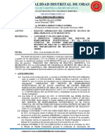 Informe #0551-2023 Solicito Aprobacion Mediante Resolucion - Pariacancha