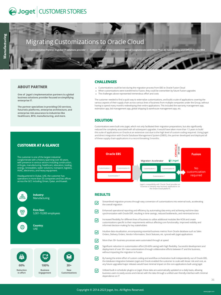 Migrating Customizations To Oracle Cloud 2024 | PDF | Oracle ...