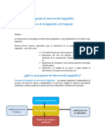 Programa de Intervención Logopédica