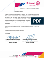 0.11 Carta de Agradecimiento Brigada Medica Navideña - Dra Alejandra Soria