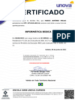 Concurso Certificado