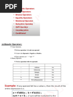 11 Verilog Operators 19-08-2023