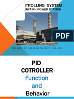 Presentation of PID Controller His Behaviour and Types
