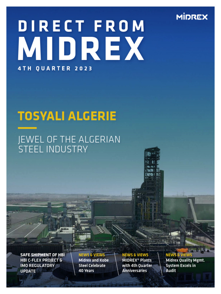 Midrex DFM 4Qtr2023 Final | PDF | Steelmaking | Iron