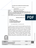 Sentencia 3221/23 de La Sección Primera de La Audiencia Provincial de Sevilla
