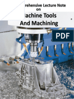 Introduction To Machine Tools