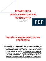 Terapeuta Medicamentosa Periodontia