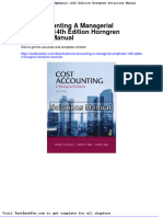 Dwnload Full Cost Accounting A Managerial Emphasis 14th Edition Horngren Solutions Manual PDF