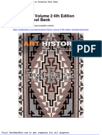Dwnload Full Art History Volume 2 6th Edition Stokstad Test Bank PDF