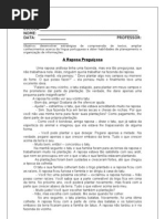 A RAPOSA PREGUIÇOSA