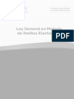 Ley General de Delitos Electorales 26 de Abril 2019