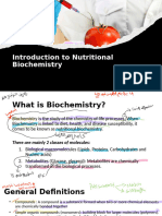 Lecture 1 - Introduction To Nutritional Biochemistry - Tagged