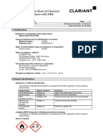 Clariant SDS Master Batch ED 95 BR Brazil English