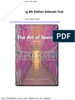 Dwnload Full Art of Seeing 8th Edition Zelanski Test Bank PDF