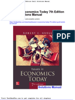 Dwnload Full Issues in Economics Today 7th Edition Guell Solutions Manual PDF