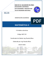 02 Orientación Académica MAT215 Ciclo II 2023