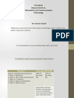 Session 1 Edexcel Al