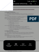 Memoire Informa ... : Affichage Mobile Aper9u Projection Editer