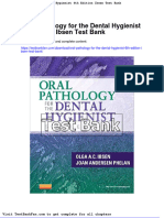 Dwnload Full Oral Pathology For The Dental Hygienist 6th Edition Ibsen Test Bank PDF