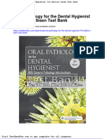 Dwnload Full Oral Pathology For The Dental Hygienist 7th Edition Ibsen Test Bank PDF