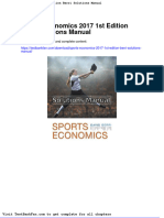 Dwnload Full Sports Economics 2017 1st Edition Berri Solutions Manual PDF