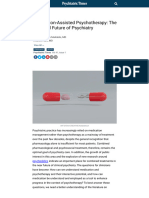 Medication-Assisted Psychotherapy: The Past and Future of Psychiatry
