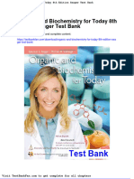 Dwnload Full Organic and Biochemistry For Today 8th Edition Seager Test Bank PDF