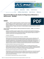 Superintendência Das Ações de Segurança Alimentar e Nutricional - SUASA