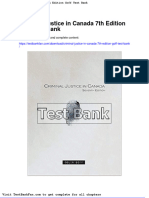 Dwnload Full Criminal Justice in Canada 7th Edition Goff Test Bank PDF